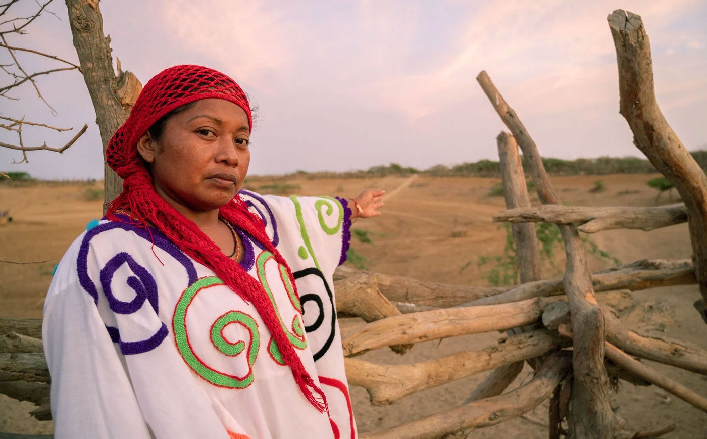 Woman from the Wayuu people