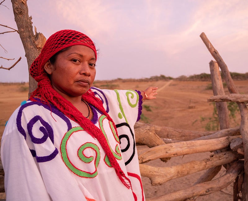 indigenous woman wayu