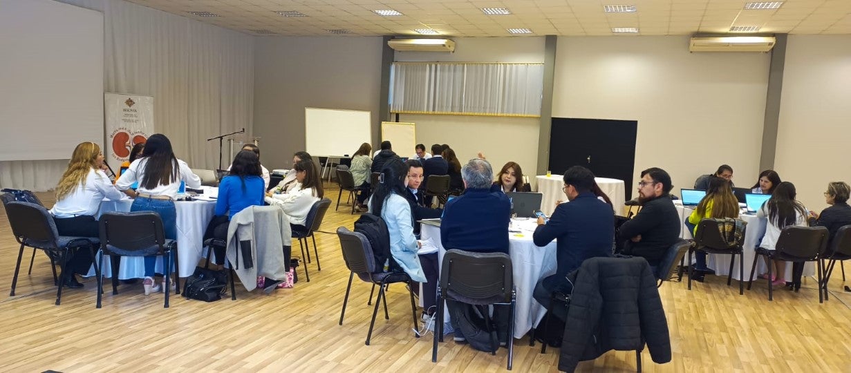 Asistentes al taller