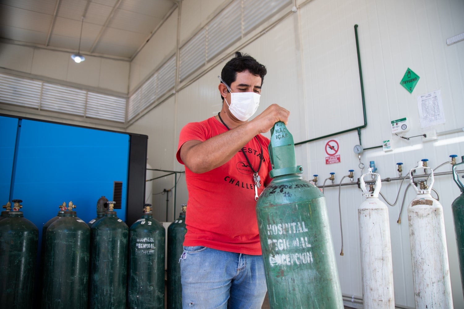 La planta productora de oxígeno beneficia al hospital y a la red de servicios