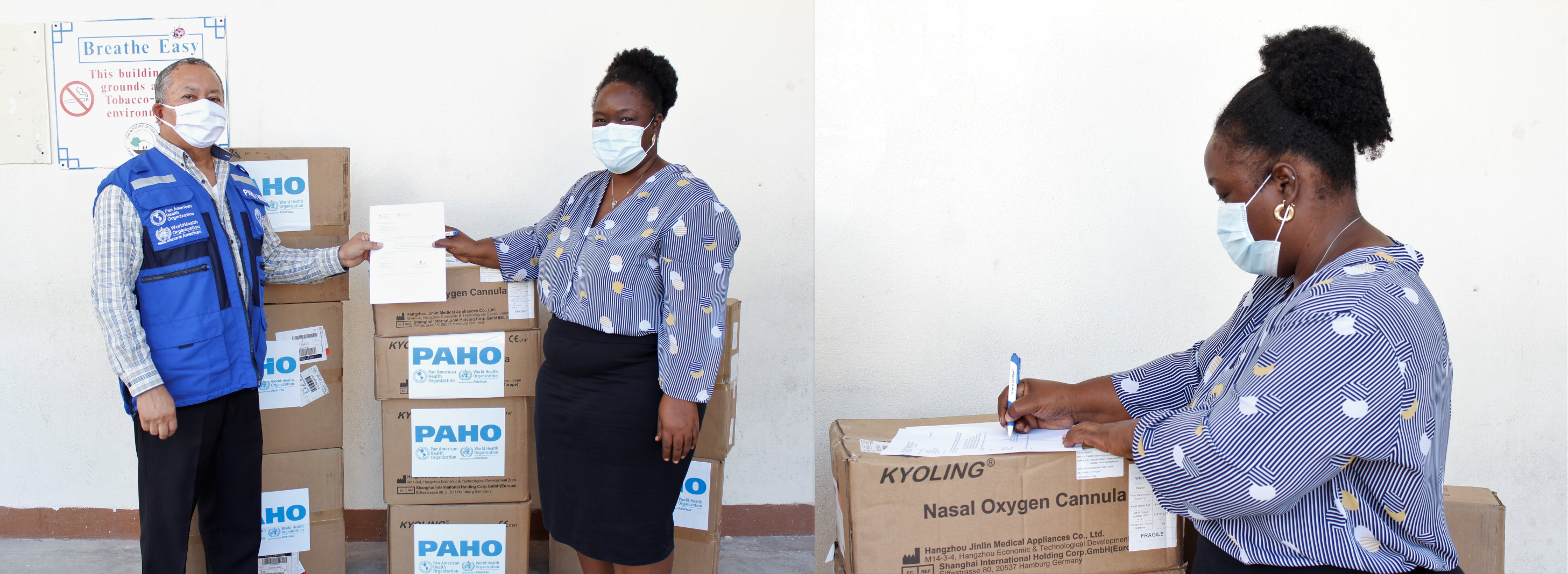 paho-belize-handover-oxygen-concentrator-accessories