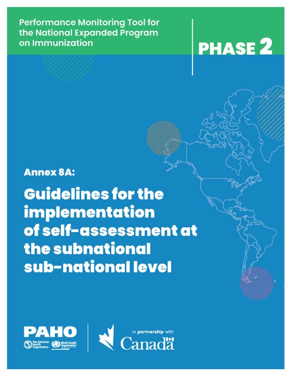 Annex 8A. Guidelines for the implementation of self-assessment at the sub-national level