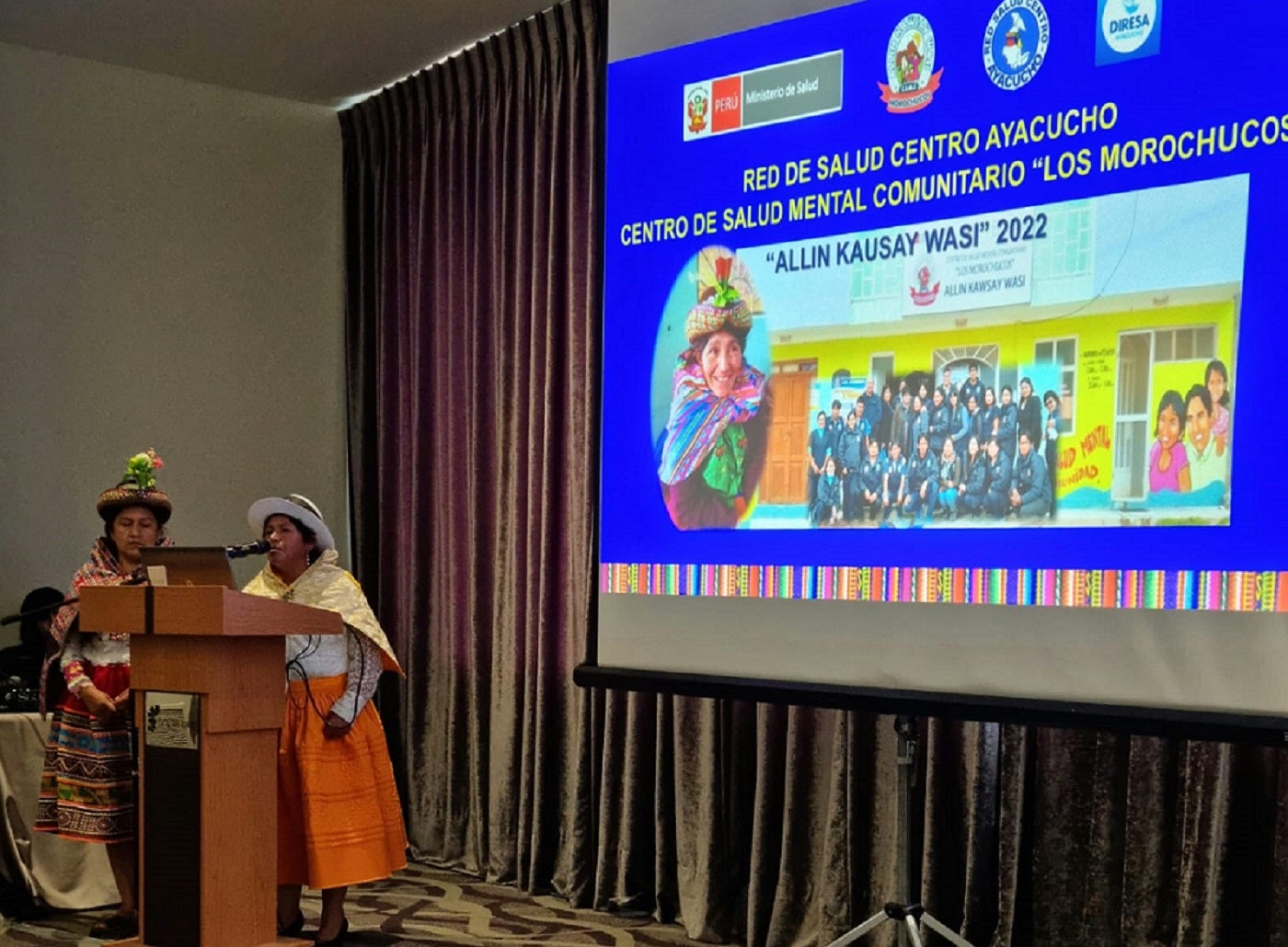 Exposición de la práctica positiva de atención de salud a casos de violencia hacia la mujer de la región Ayacucho