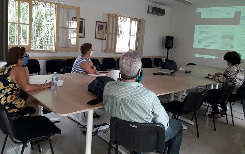 Personal OPS apoya a Cuba durante la pandemia de COVID-19