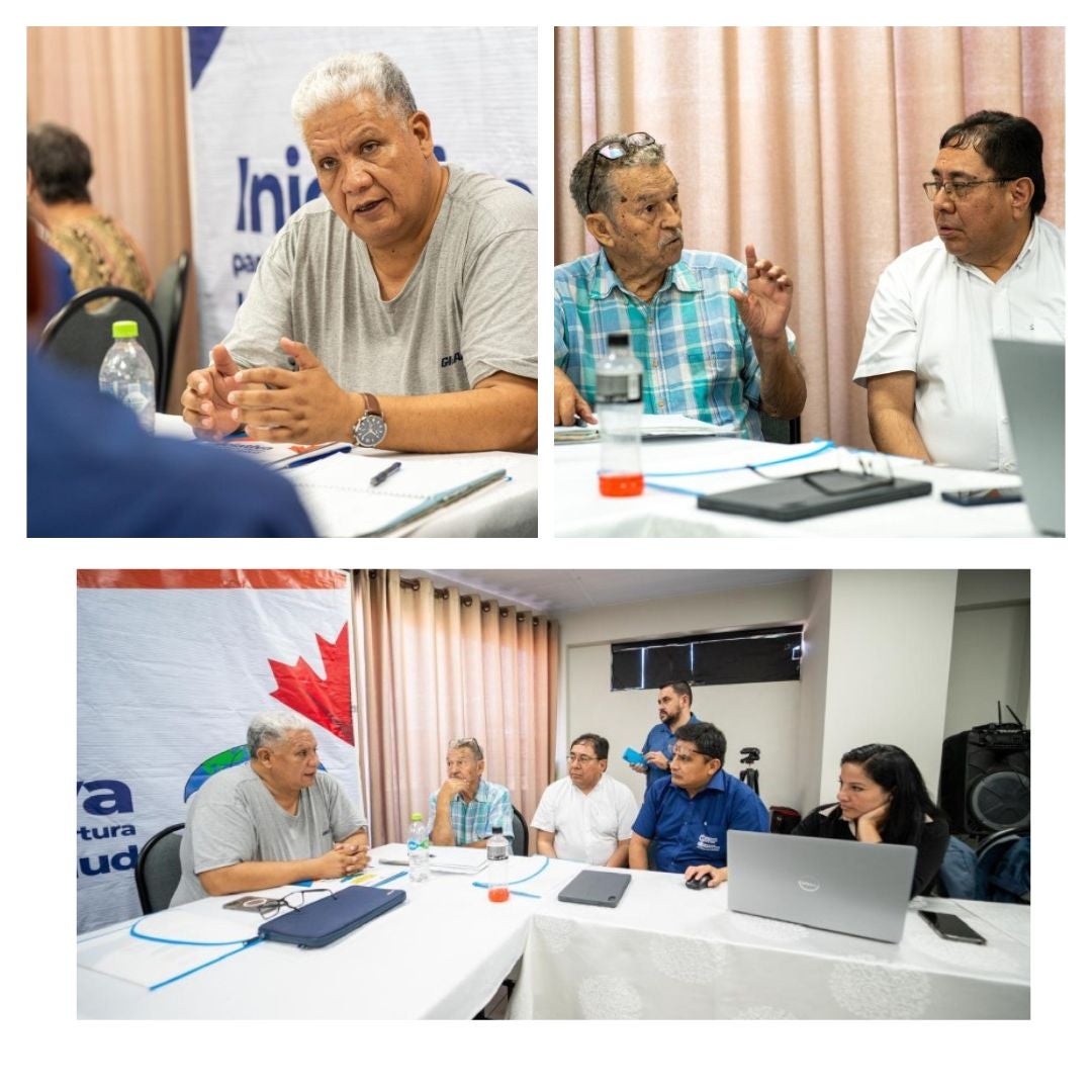 varias imagenes reuniones proyecto chaco