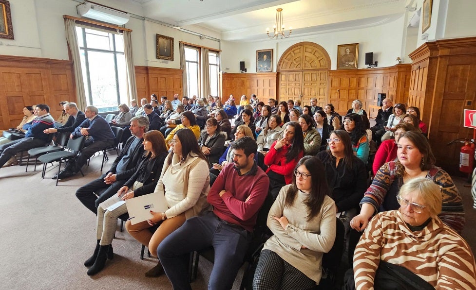 Público durante el lanzamiento del SIP Plus en Uruguay