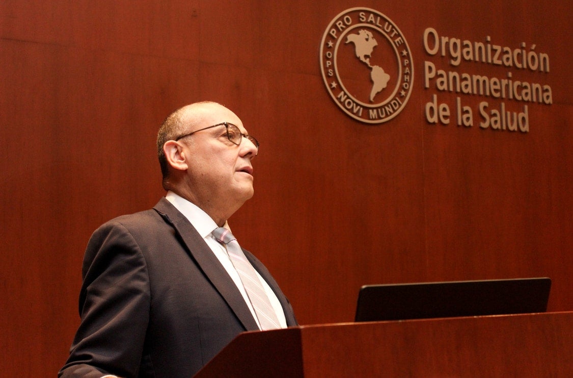 Dr. Marcos Espinal, Director de Enfermedades Transmisibles y Determinantes Ambientales de la Salud de OPS/OMS WDC