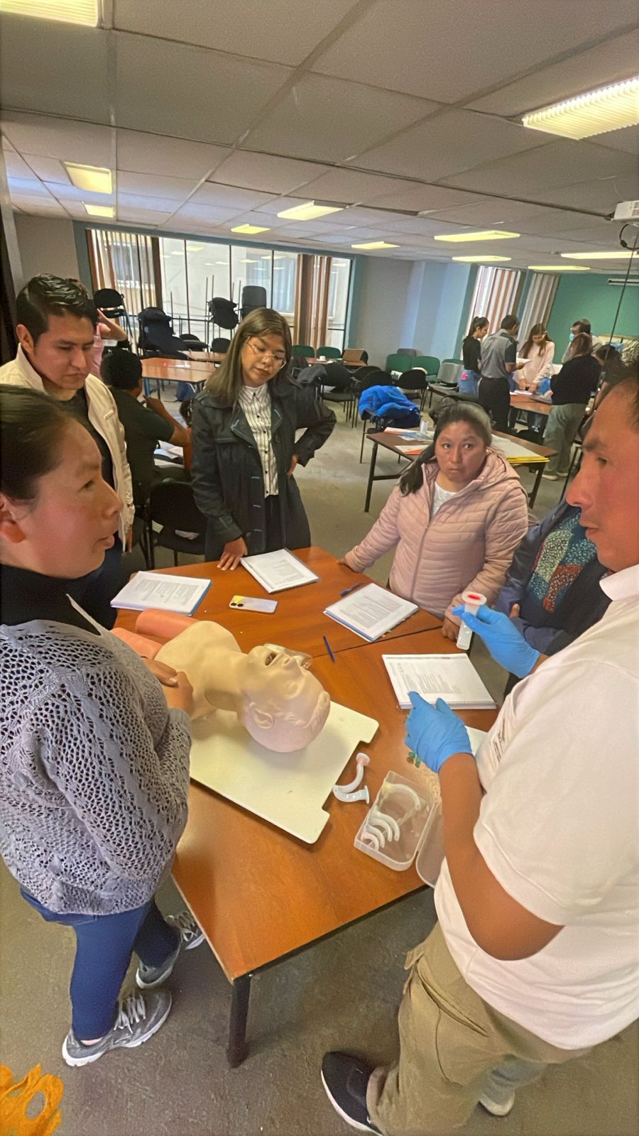 entrenamiento emergencias