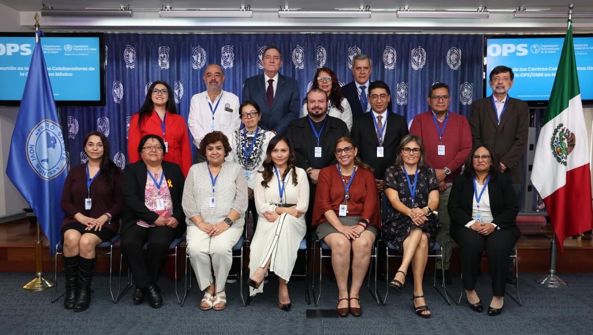 Foto grupal de los Centros Colaboradores