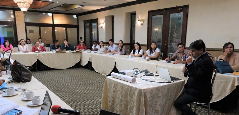 Reunión sobre violencia en Honduras