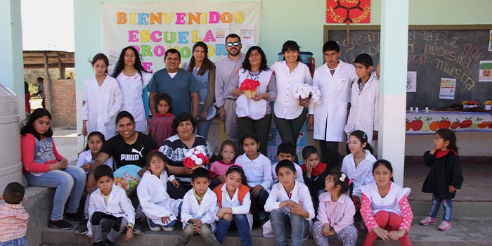 Salta: actividades en escuela promotora