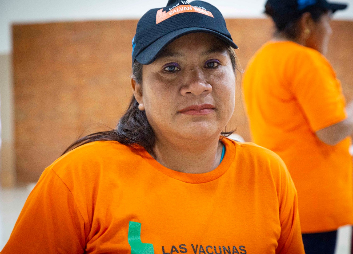 Santa Lucía es promotora de salud en su comunidad