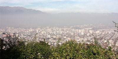 santiago chile air pollution