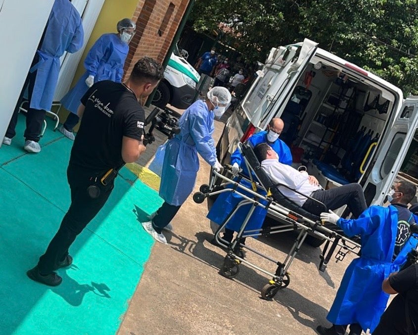 Simulacro en triple frontera