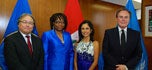 Peru's first lady discusses cooperation with PAHO on health priorities 