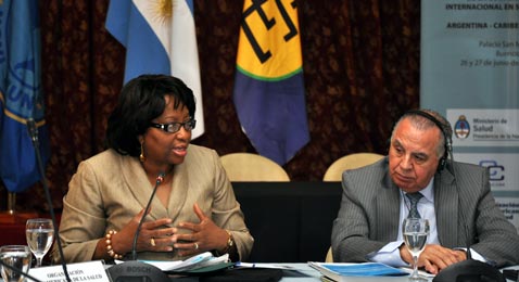Argentina firma declaración de cooperación con el Caribe en múltiples temas de salud 