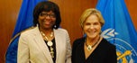 PAHO Director meets with President of the Rockefeller Foundation 