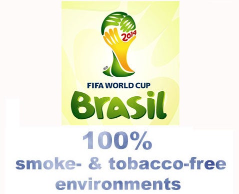 PAHO welcomes tobacco ban at 2014 FIFA World Cup in Brazil 
