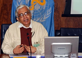 Dr. Ravi Narayan at PAHO
