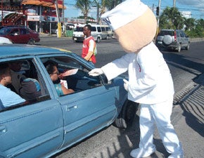 Street scene from Santo Domingo