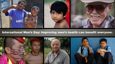 Keeping men and boys safe requires attention to their special health needs