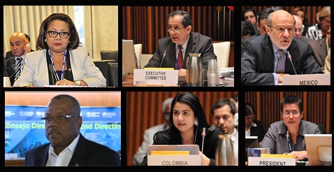 Ministros y altas autoridades sanitarias de América Latina y el Caribe opinan sobre el acceso universal a los servicios de salud 