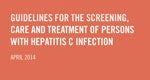 WHO issues its first hepatitis C treatment guidelines