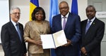 Barbados presented with IEC certificate from PAHO