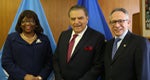 'Don Francisco' meets with PAHO/WHO Director