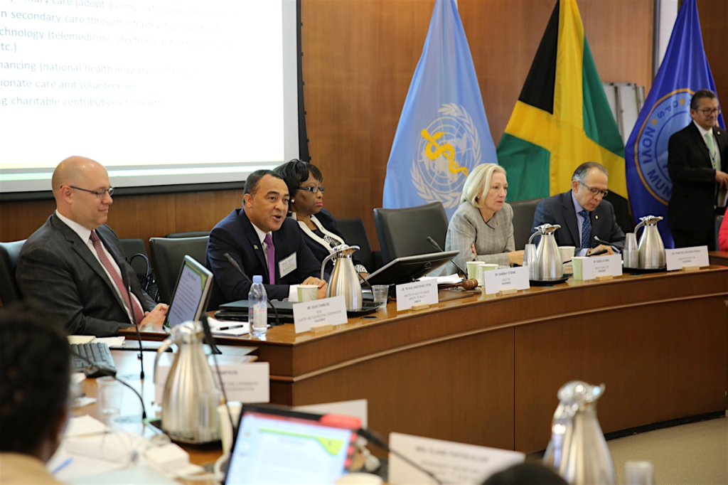 Health Minister of Jamaica outlines priority health concerns