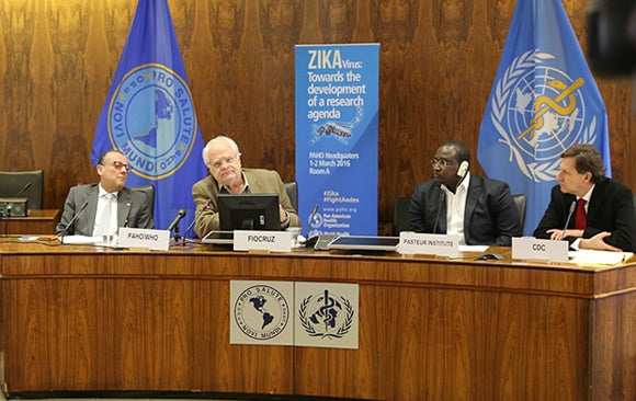 Zika meeting participants