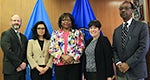 PAHO Director Meets Bloomberg Philanthropies Officials