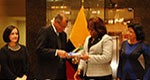 PAHO Director honors Ecuador for health achievements