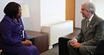 Presidente de Uruguay analizó con directora de la OPS, Carissa F. Etienne, situación sanitaria de las Américas