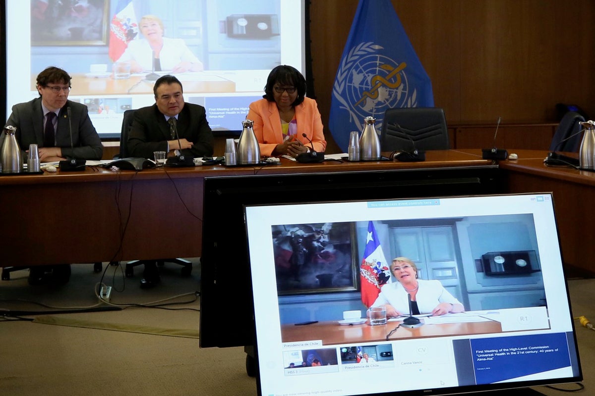 Michelle Bachelet, presidirá una Comisión de alto nivel convocada por la Organización Panamericana de la Salud (OPS)