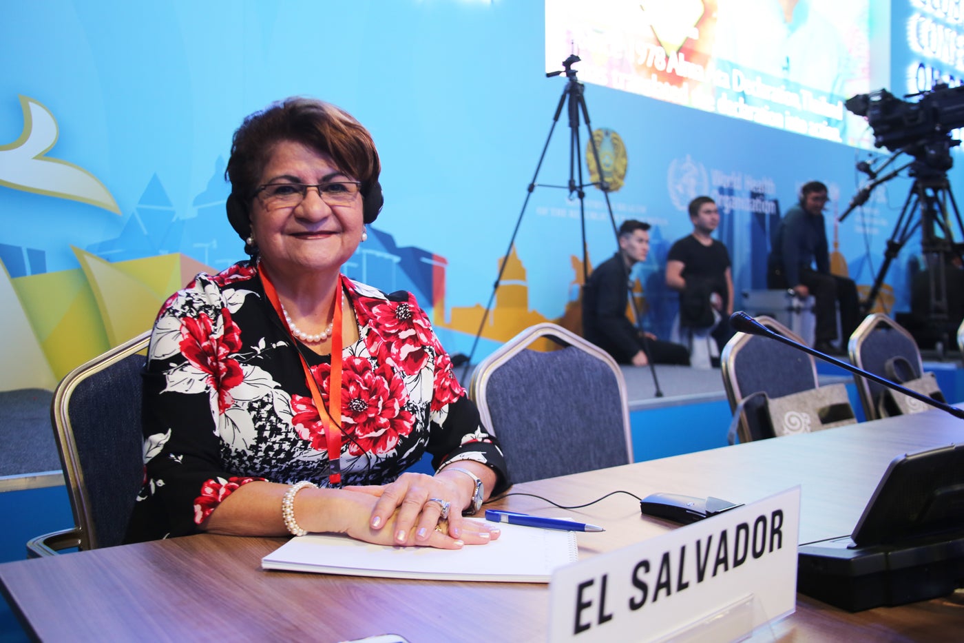 Violeta Menjiva Minister of Health of El Salvador