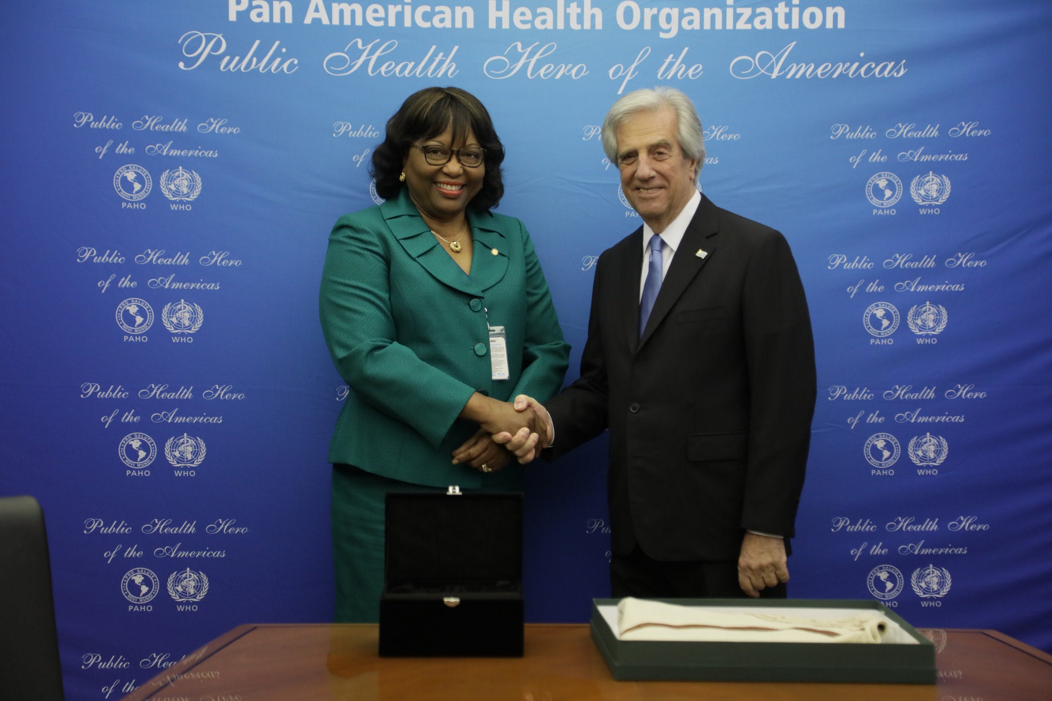 President of Uruguay Tabaré Vázquez