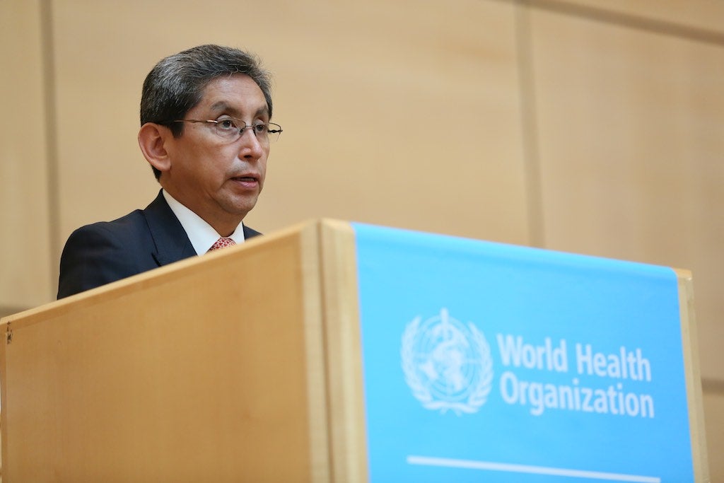 Ministro de Salud de Perú, Aníbal Velásquez