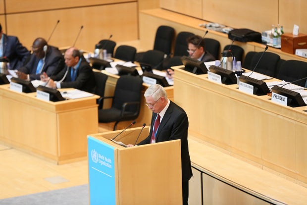 Ministro de Salud Pública de Uruguay, Jorge Basso