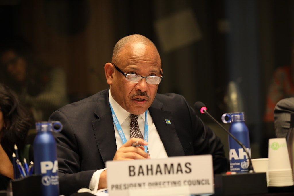 Ministro de Salud de Bahamas