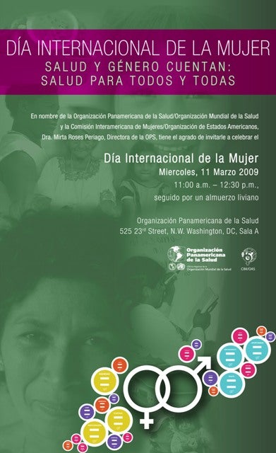 (2009) Día Internacional de la Mujer