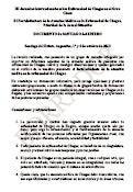 Documento de Santiago del Estero. Nuevas orientaciones para consenso en organización y estrategia de la atención de Chagas