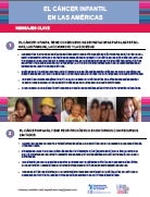 OPS. Cáncer Infantil en las Américas, 2012