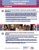 PAHO. Childhood Cancer in the Americas, 2012