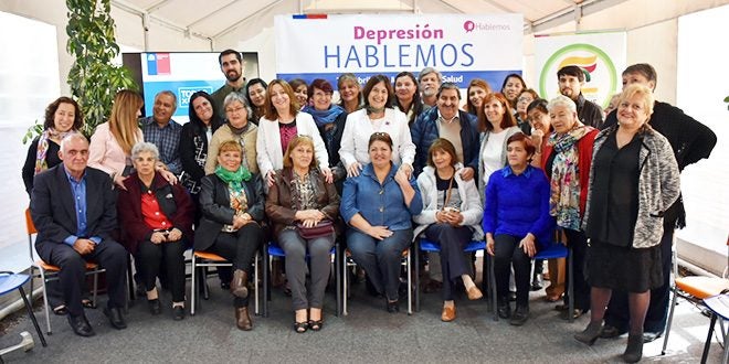 Chile -  El Ministerio de Salud y la OMS llaman a vencer el miedo al estigma ligado a la depresión