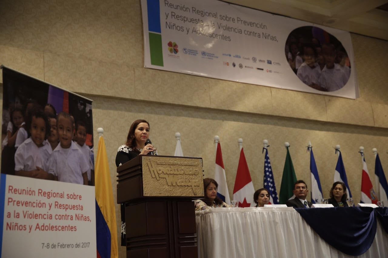 Honduras - Regional meeting on violence against girls, boys and adolescents