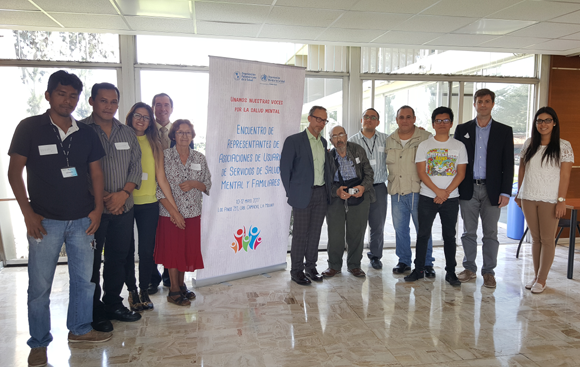 Mental health services user associations and their families meet in Peru