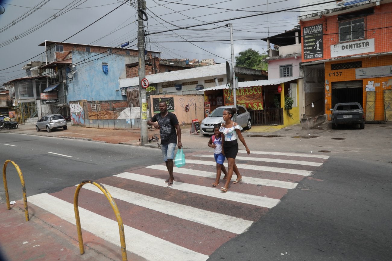programa vida no trnsito na cidade de salvador brasil