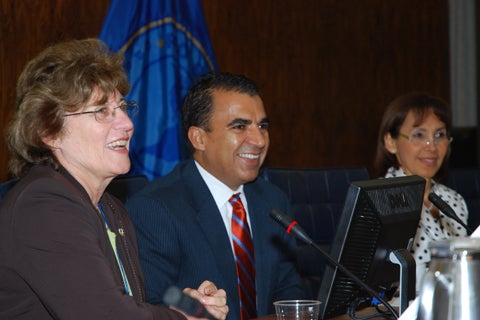 Dr. Mirta Roses, Ministro de Salud de Puerto Rico, Dra Socorro Gross