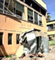 Damaged hospital in Chile